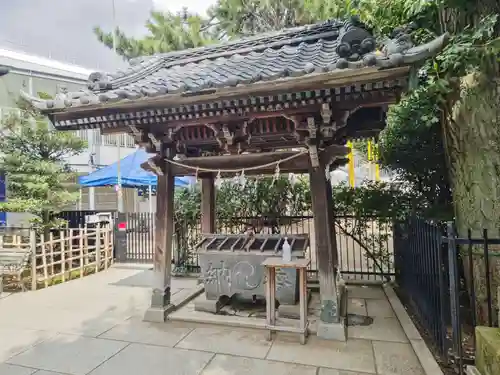 八幡神社の手水