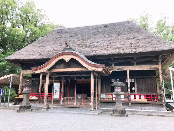 青井阿蘇神社の本殿・本堂