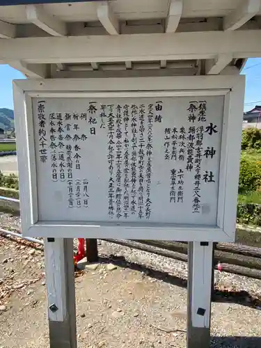 長野水神社の歴史