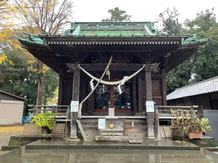 篠原八幡神社の本殿・本堂