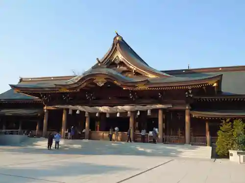 寒川神社の本殿・本堂