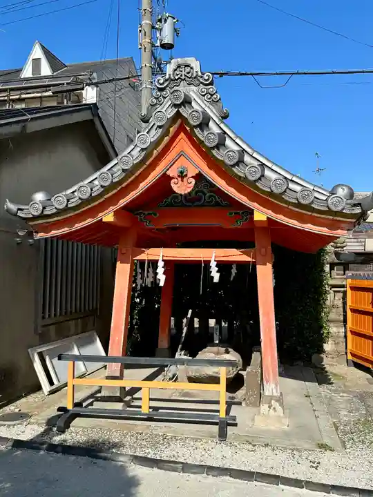 大歳社(住吉大社末社)の手水舎