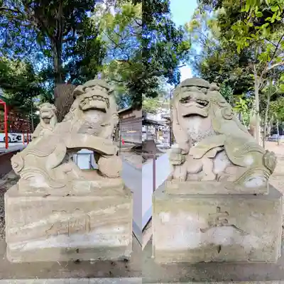 大宮・大原神社の狛犬