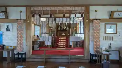厚岸神社の本殿・本堂