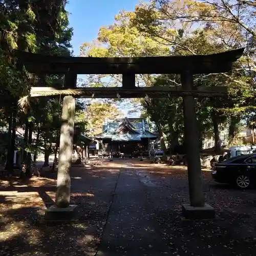 廣瀬神社の鳥居