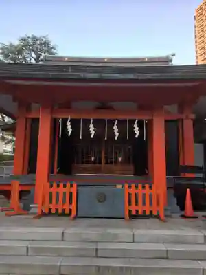 麻布氷川神社の本殿・本堂