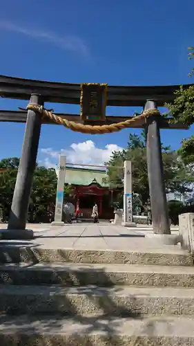 綱敷天満宮の鳥居