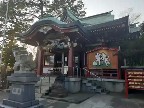瀬田玉川神社の本殿・本堂