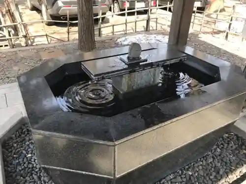 新琴似神社の手水舎