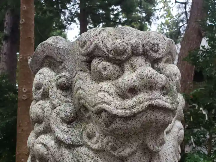 榊神社の狛犬