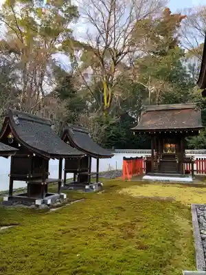 賀茂御祖神社(下鴨神社)の末社・摂社