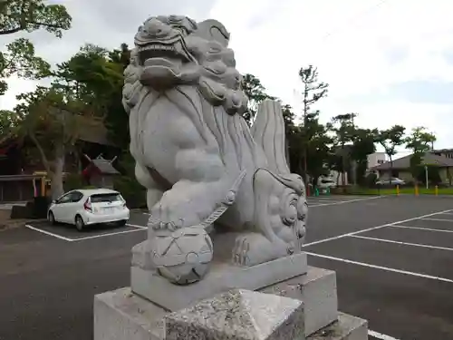 大宮神社の狛犬