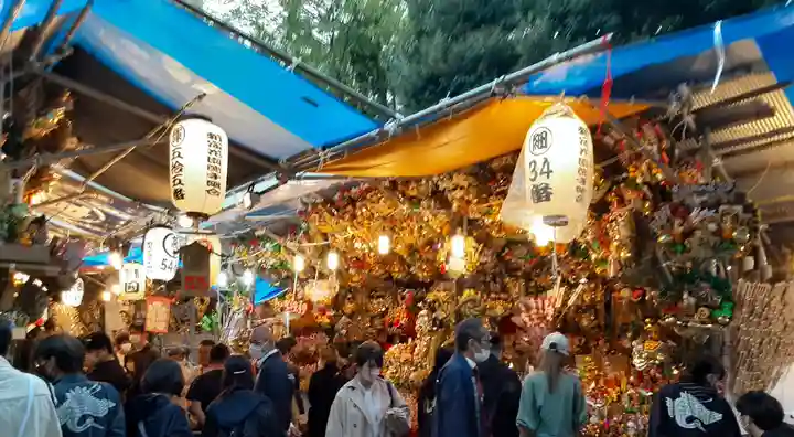 花園神社のお祭り