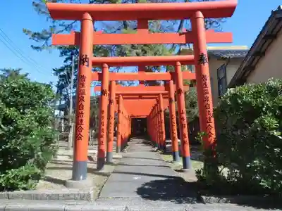 皆生温泉神社の鳥居