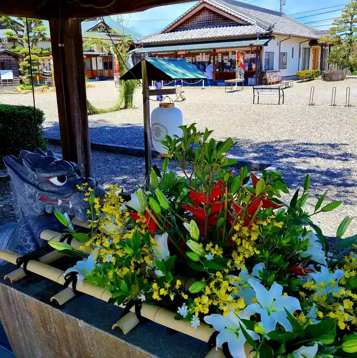 大歳神社の手水舎