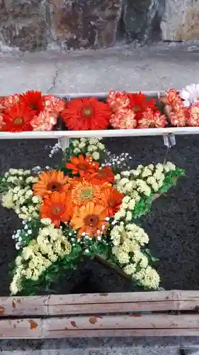 星置神社の手水舎