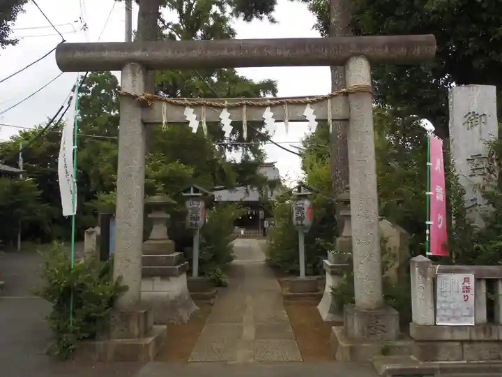 御霊神社の鳥居