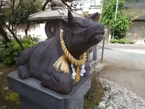 平河天満宮の狛犬