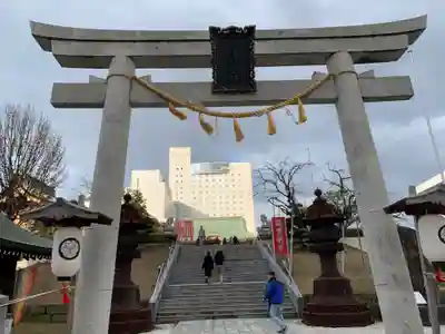 佐佳枝廼社の鳥居