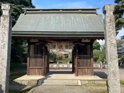 村山神社の山門・神門