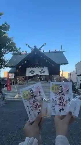 札幌諏訪神社の御朱印