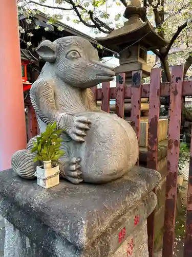 柳森神社の狛犬