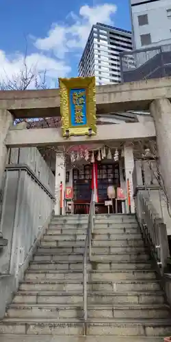 綱敷天神社御旅社の鳥居