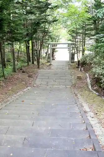 豊富八幡神社の景色