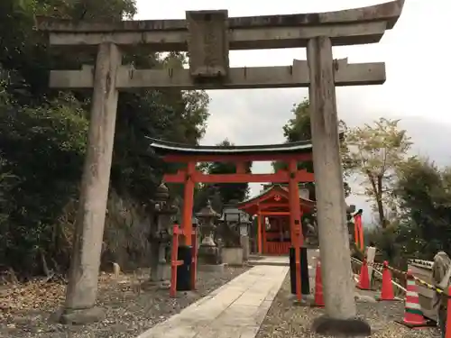 建勲神社の鳥居