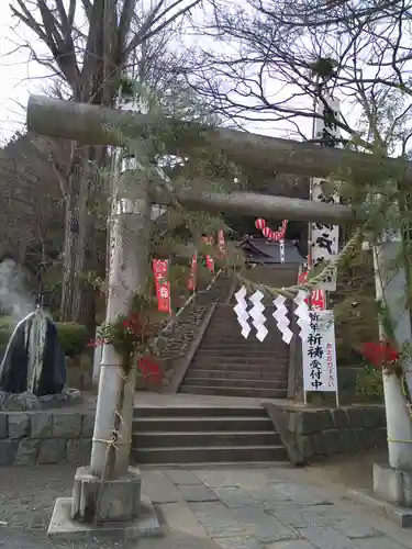 温泉神社〜いわき湯本温泉〜の鳥居