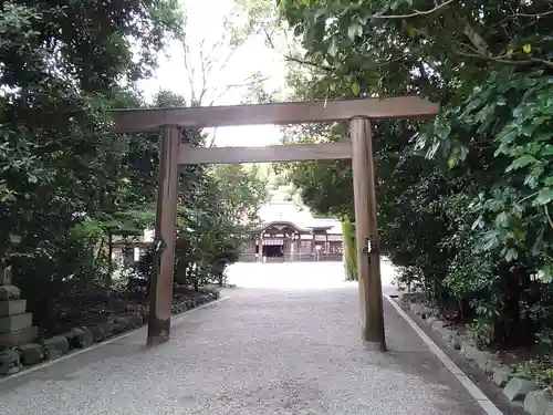 上知我麻神社（熱田神宮摂社）の鳥居