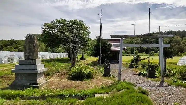 湯内神社(大熊神社)の鳥居