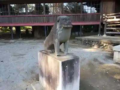 雀神社の狛犬