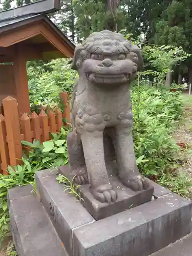 浅舞八幡神社の狛犬