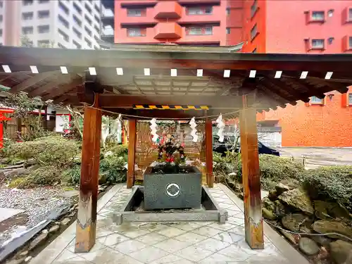 仙台大神宮の手水舎