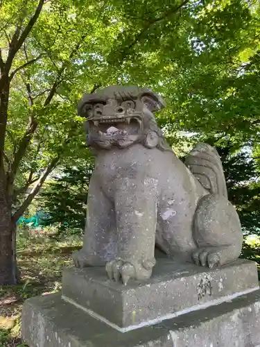 輪厚神社の狛犬