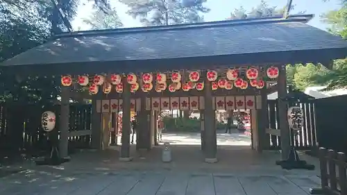 櫻木神社の山門・神門