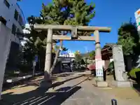 竹塚神社の鳥居