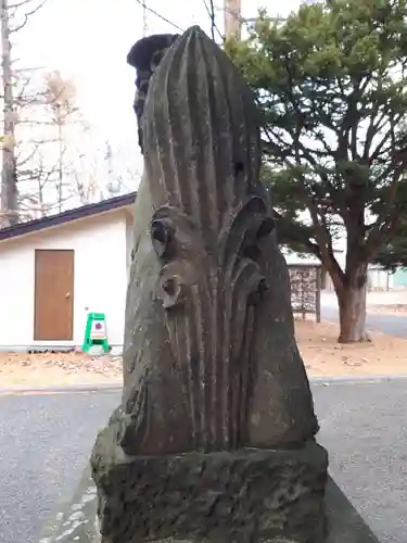 大谷地神社の狛犬