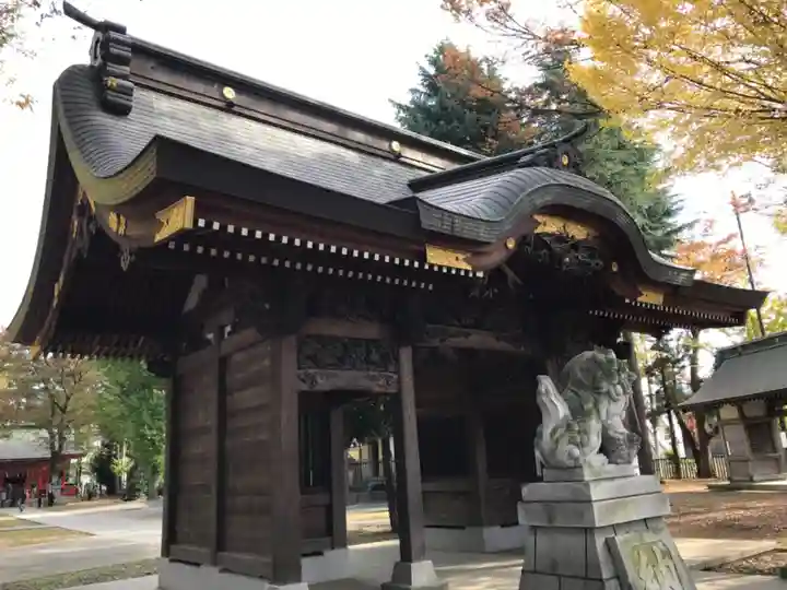 小野神社の山門・神門