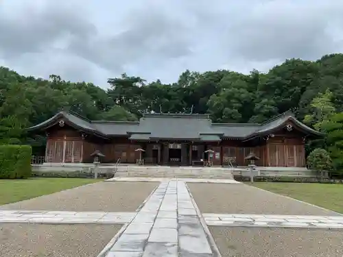 山口縣護國神社の本殿