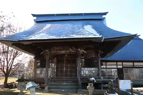 高瀬観音堂の本殿・本堂