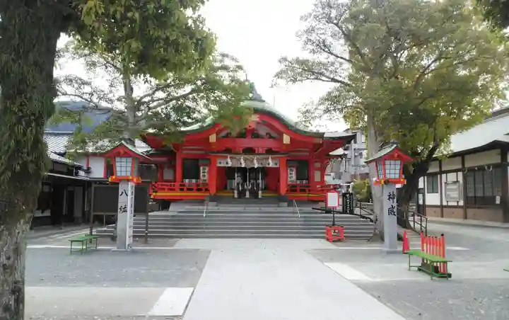 仲宿八幡宮の本殿・本堂