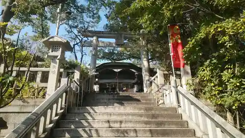 真田山 三光神社の鳥居