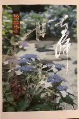 甘茶の花を観に行ったのでその御朱印です。