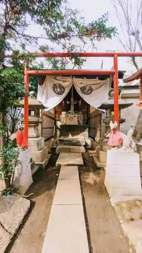 上目黒氷川神社の鳥居