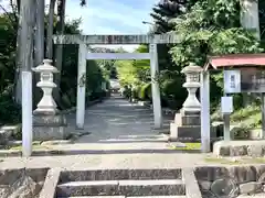 長瀬神社の鳥居