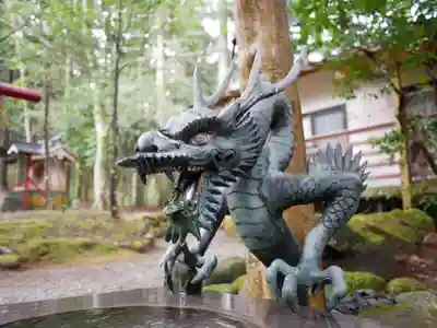駒形神社（箱根神社摂社）の手水舎