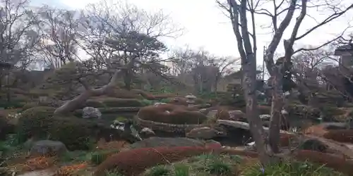 常楽寺の庭園