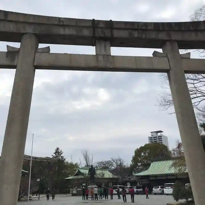 豊國神社の鳥居